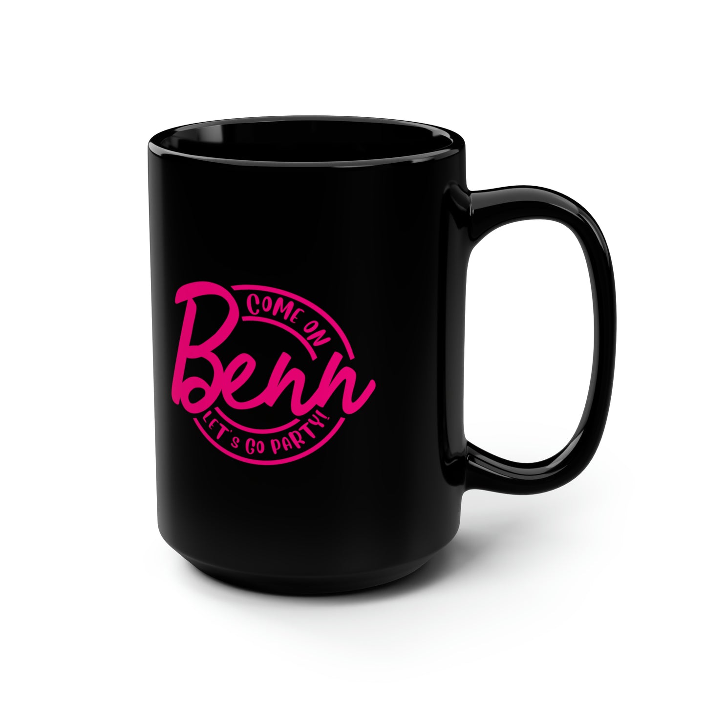 Benn Let's Go Party Barbie Coffee Mug, 15oz