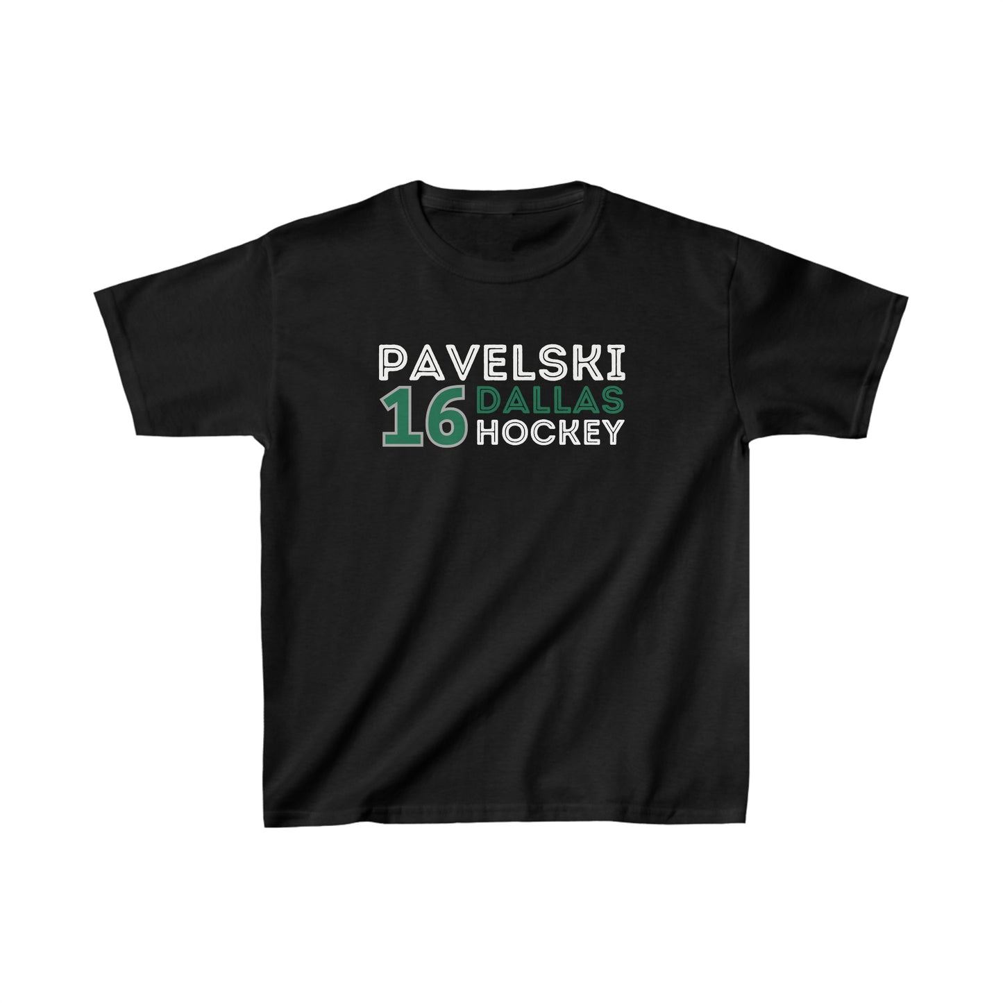 Pavelski 16 Dallas Hockey Grafitti Wall Design Kids Tee