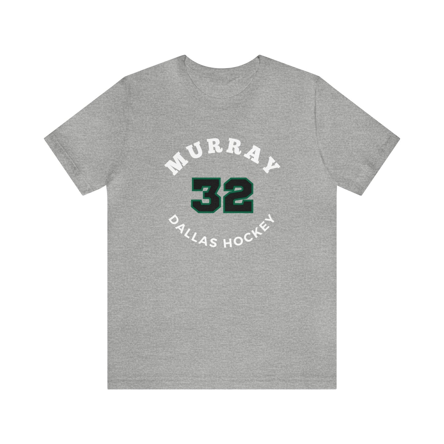 Murray 32 Dallas Hockey Number Arch Design Unisex T-Shirt