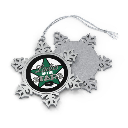 Ladies Of The Stars Pewter Snowflake Ornament