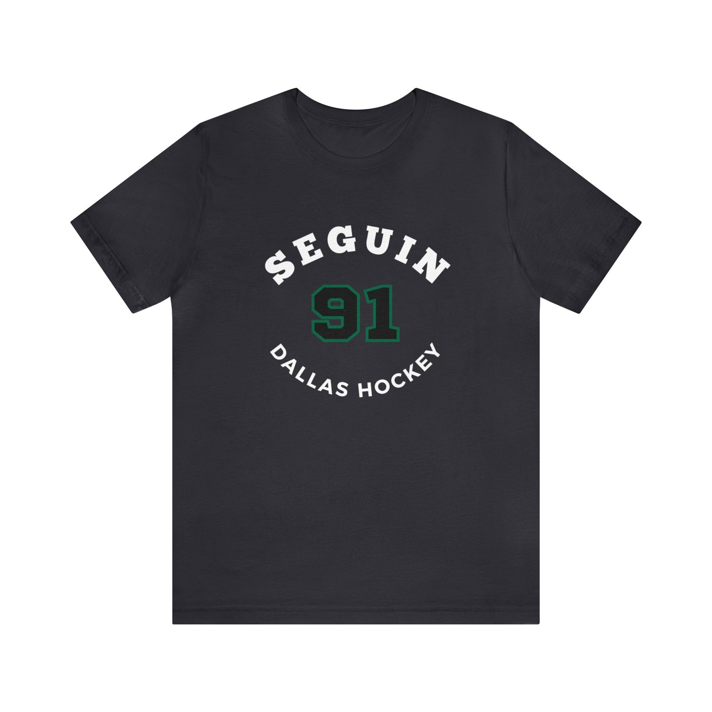 Seguin 91 Dallas Hockey Number Arch Design Unisex T-Shirt