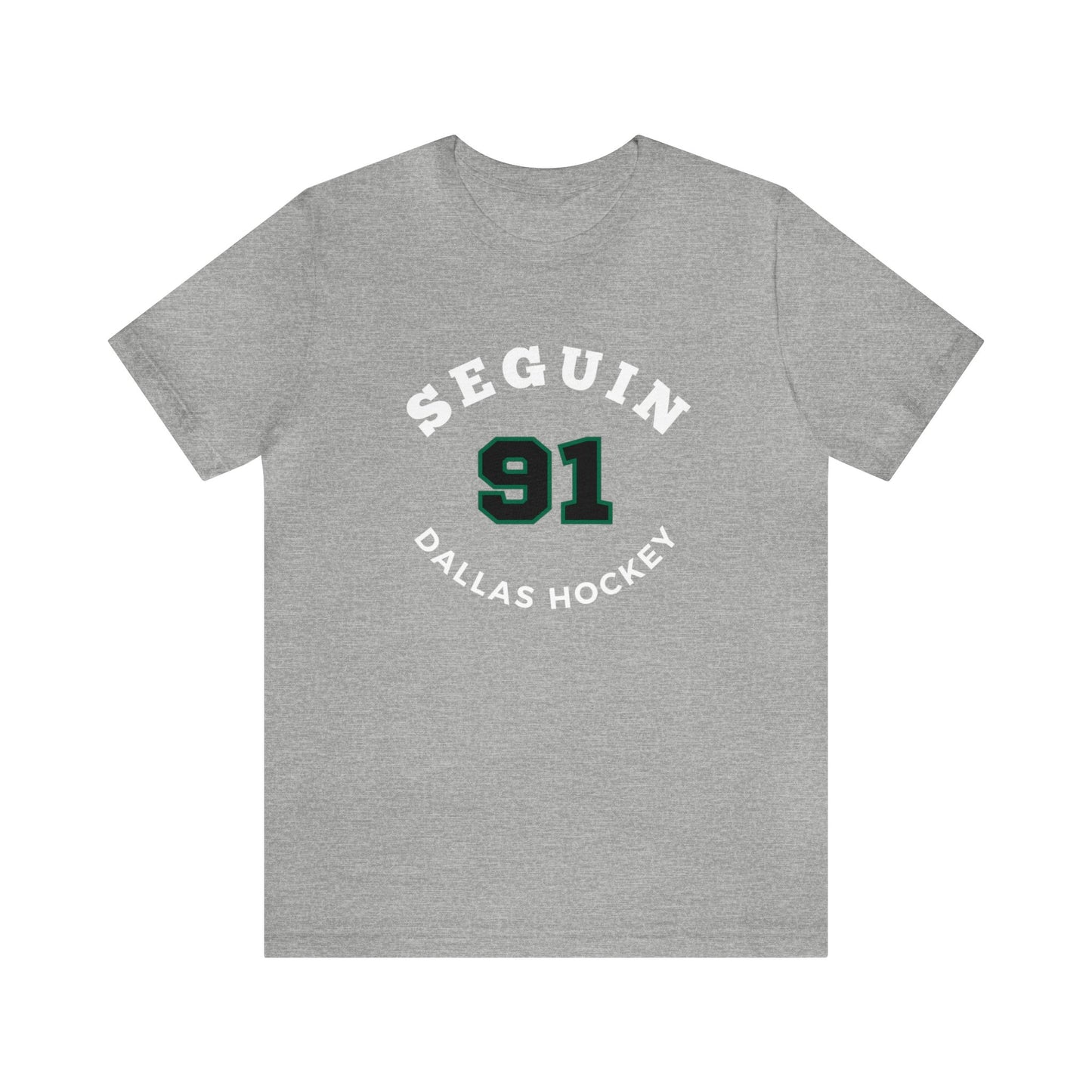 Seguin 91 Dallas Hockey Number Arch Design Unisex T-Shirt