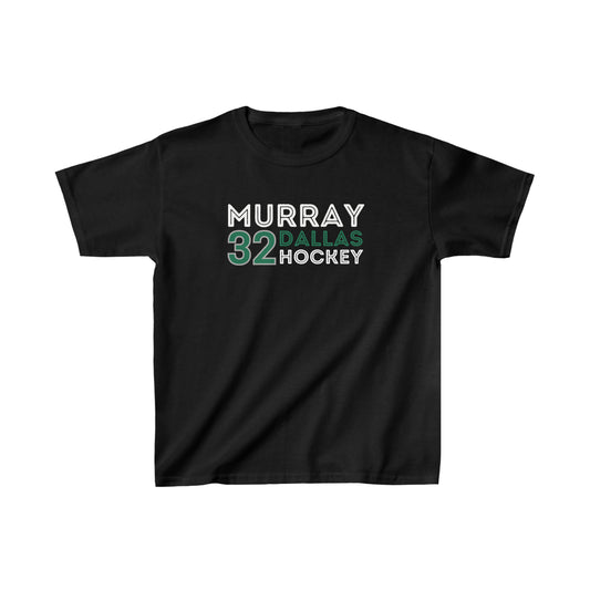 Murray 32 Dallas Hockey Grafitti Wall Design Kids Tee