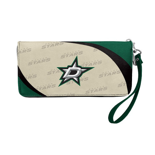 Dallas Stars Ladies Curve Zip Organizer Wallet