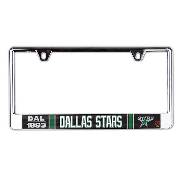 Dallas Stars Special Edition License Plate Frame