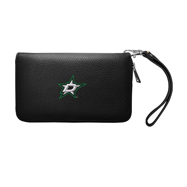 Dallas Stars Zip Organizer Wristlet Wallet