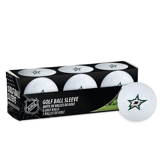 Dallas Stars Golf Ball Sleeve, Pack of 3 Balls