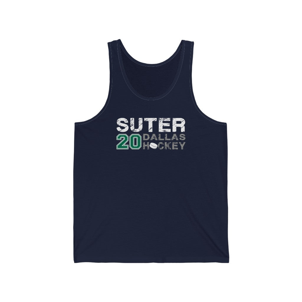 Suter 20 Dallas Hockey Unisex Jersey Tank Top