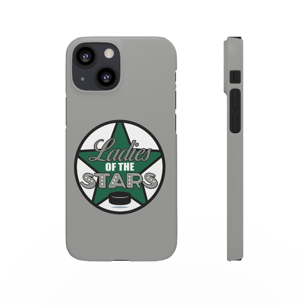 Ladies Of The Stars Snap Phone Cases In Silver