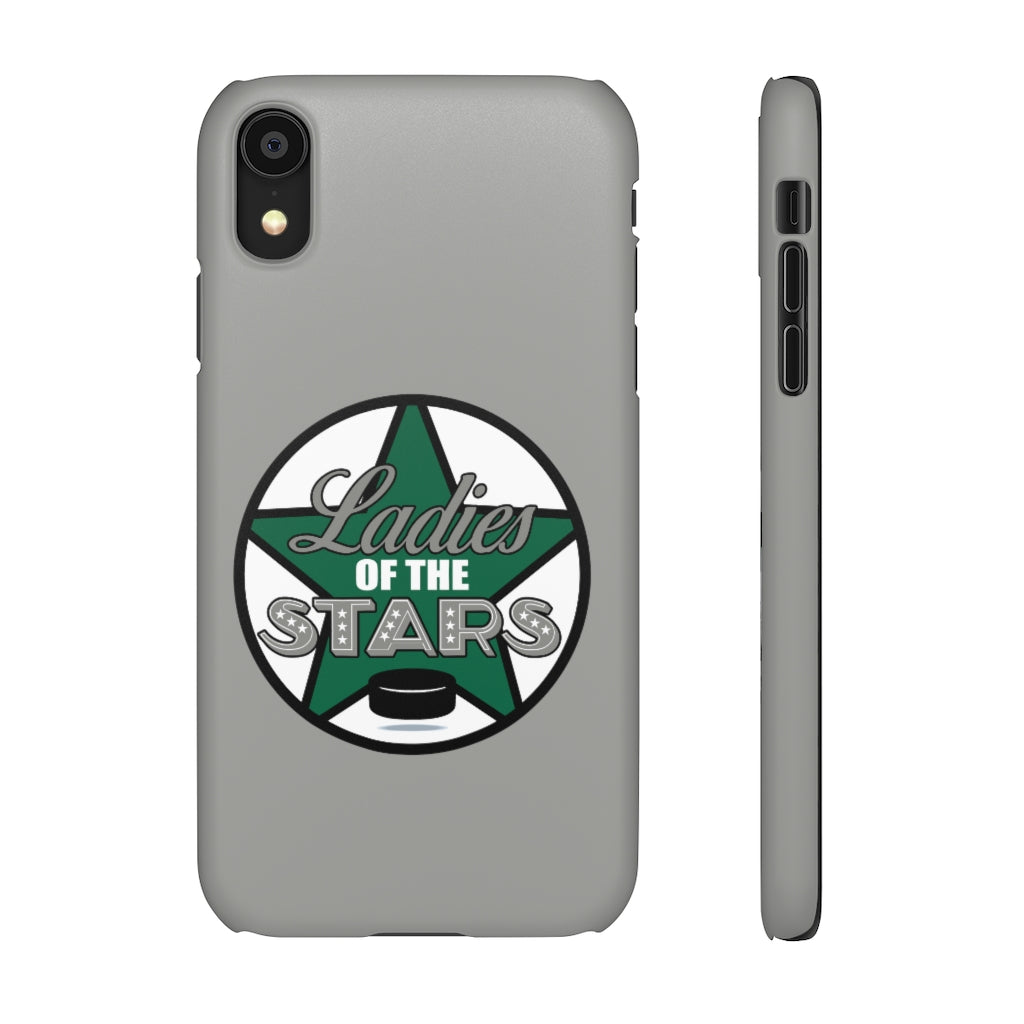 Ladies Of The Stars Snap Phone Cases In Silver