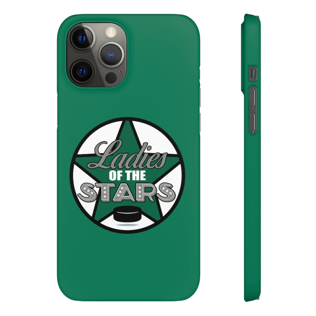 Ladies Of The Stars Snap Phone Cases In Victory Green