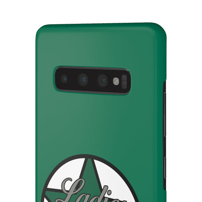 Ladies Of The Stars Snap Phone Cases In Victory Green