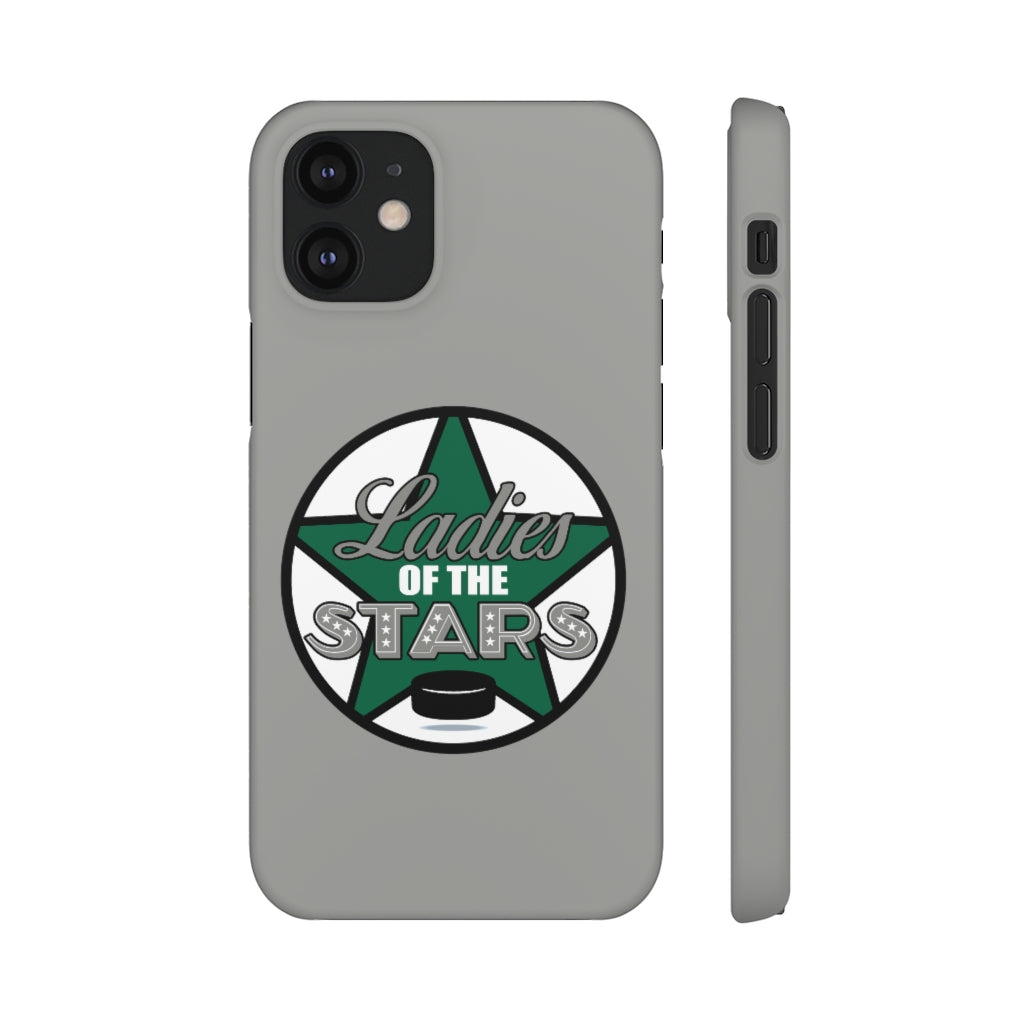 Ladies Of The Stars Snap Phone Cases In Silver