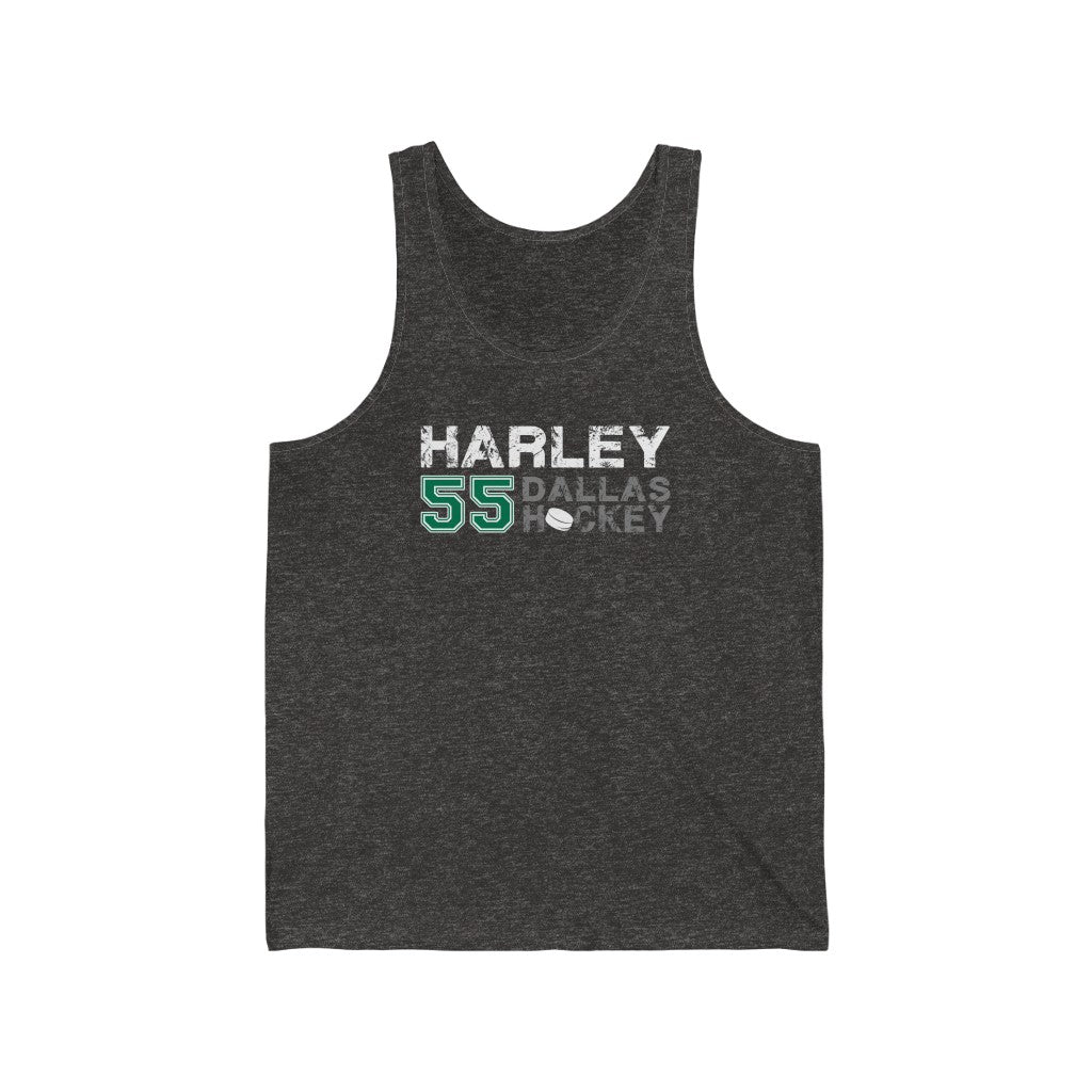 Harley 55 Dallas Hockey Unisex Jersey Tank Top