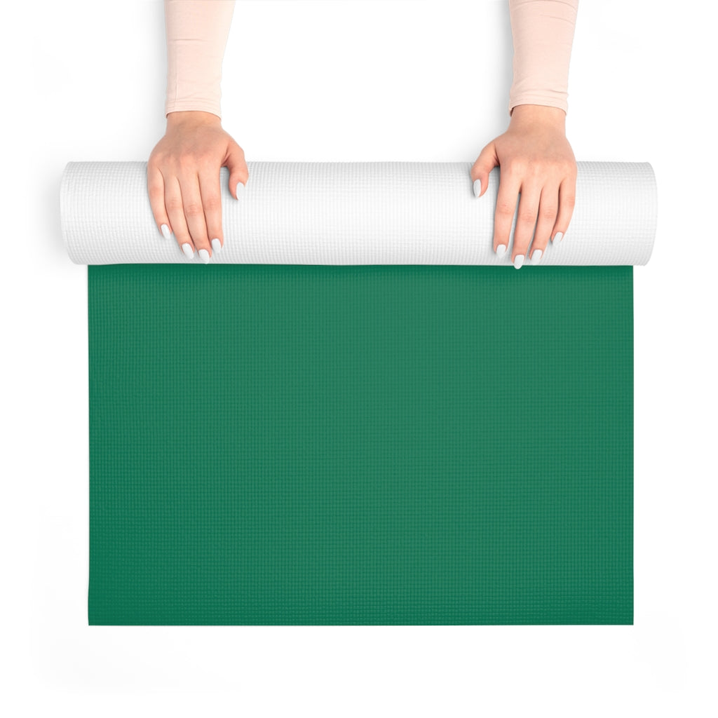 Ladies Of The Stars Foam Yoga Mat In Victory Green