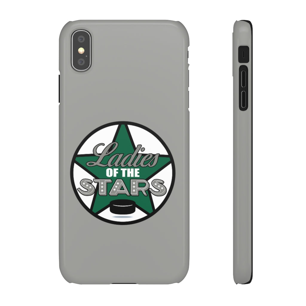 Ladies Of The Stars Snap Phone Cases In Silver