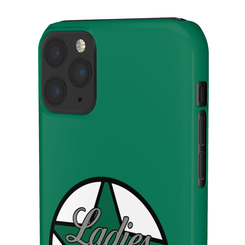 Ladies Of The Stars Snap Phone Cases In Victory Green