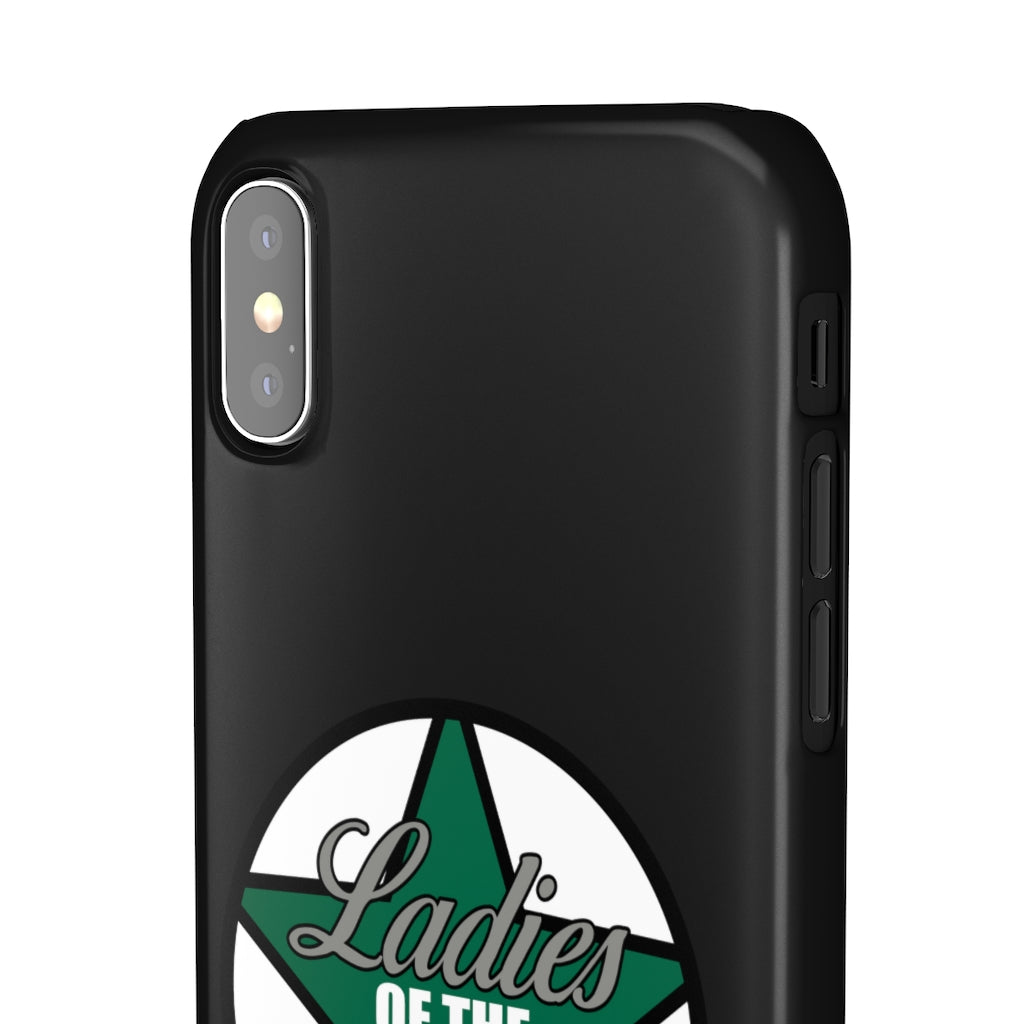 Ladies Of The Stars Snap Phone Cases In Black