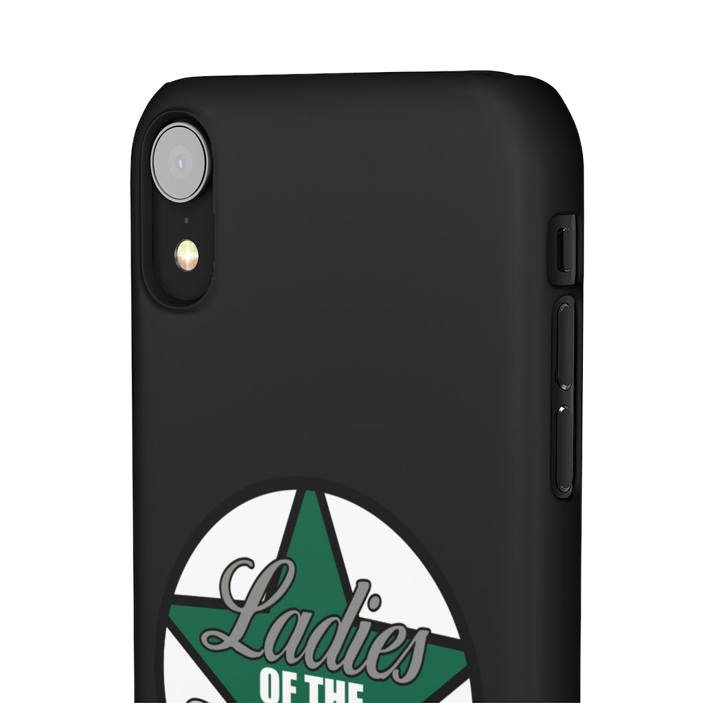 Ladies Of The Stars Snap Phone Cases In Black