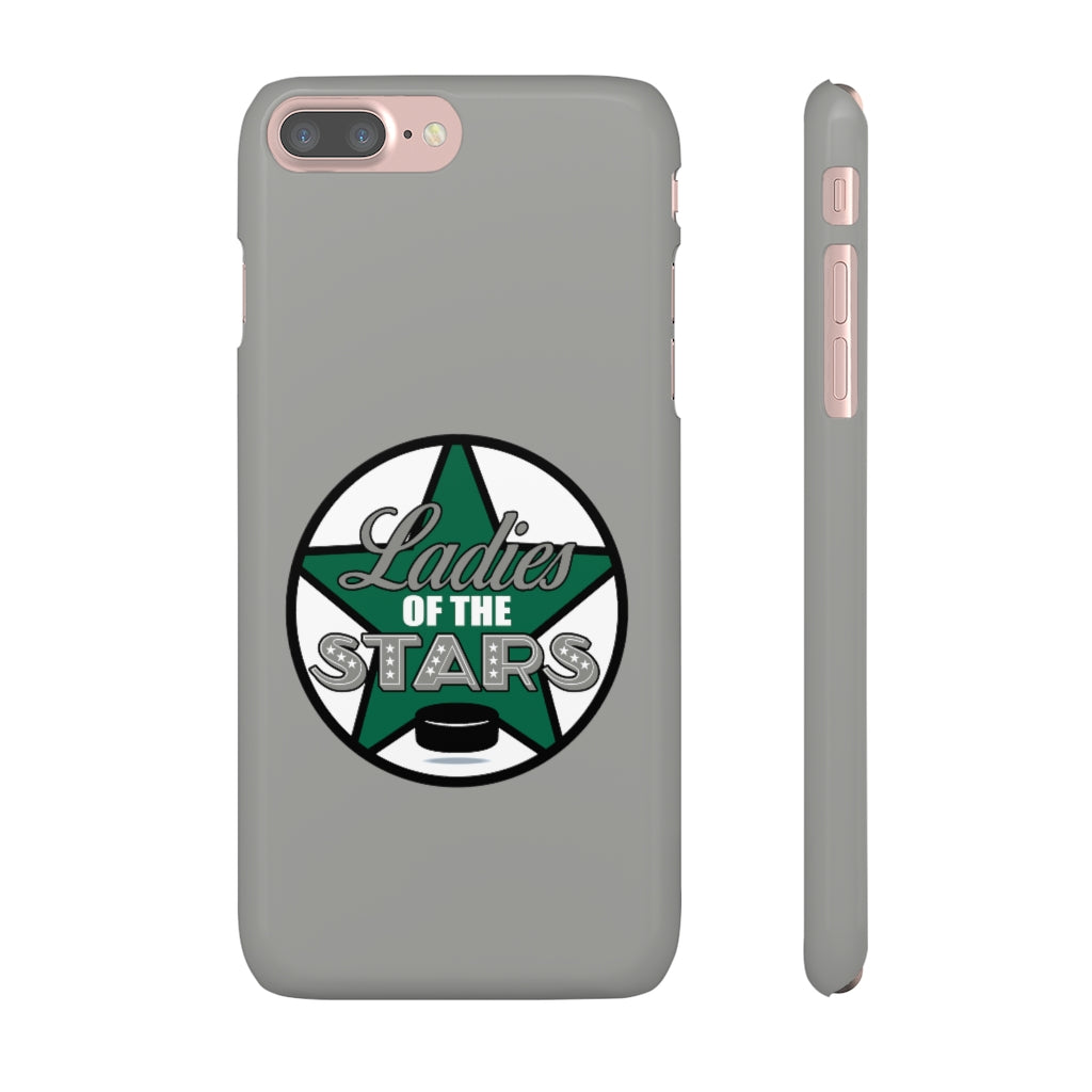 Ladies Of The Stars Snap Phone Cases In Silver