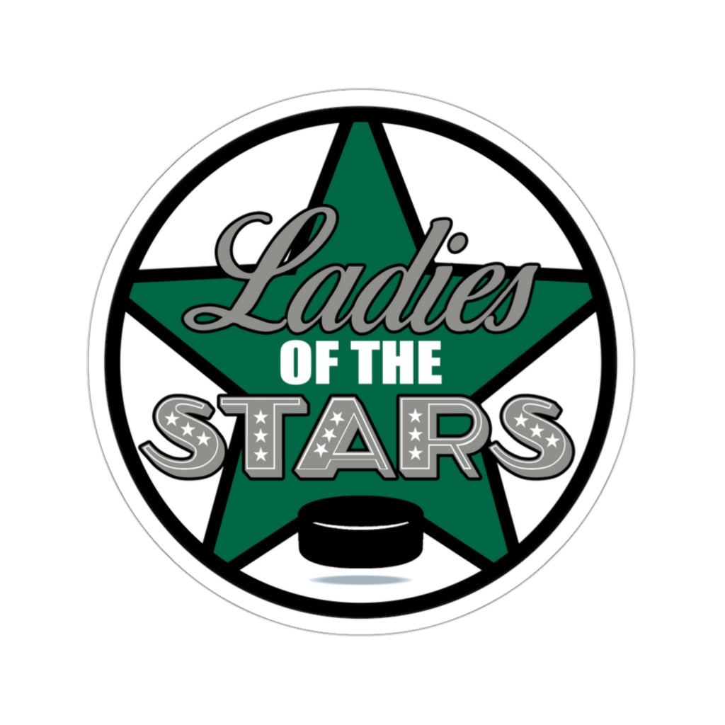 Ladies Of The Stars Group Logo Kiss-Cut Stickers