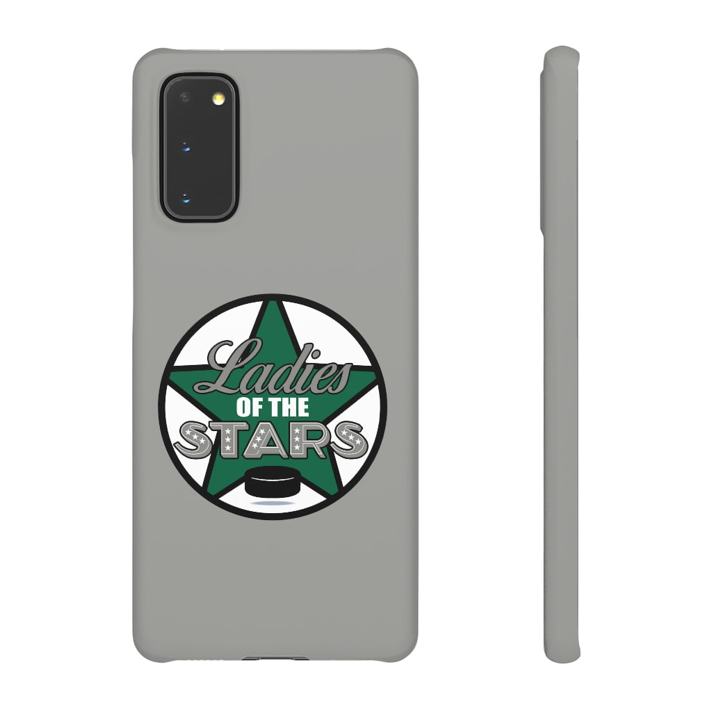 Ladies Of The Stars Snap Phone Cases In Silver