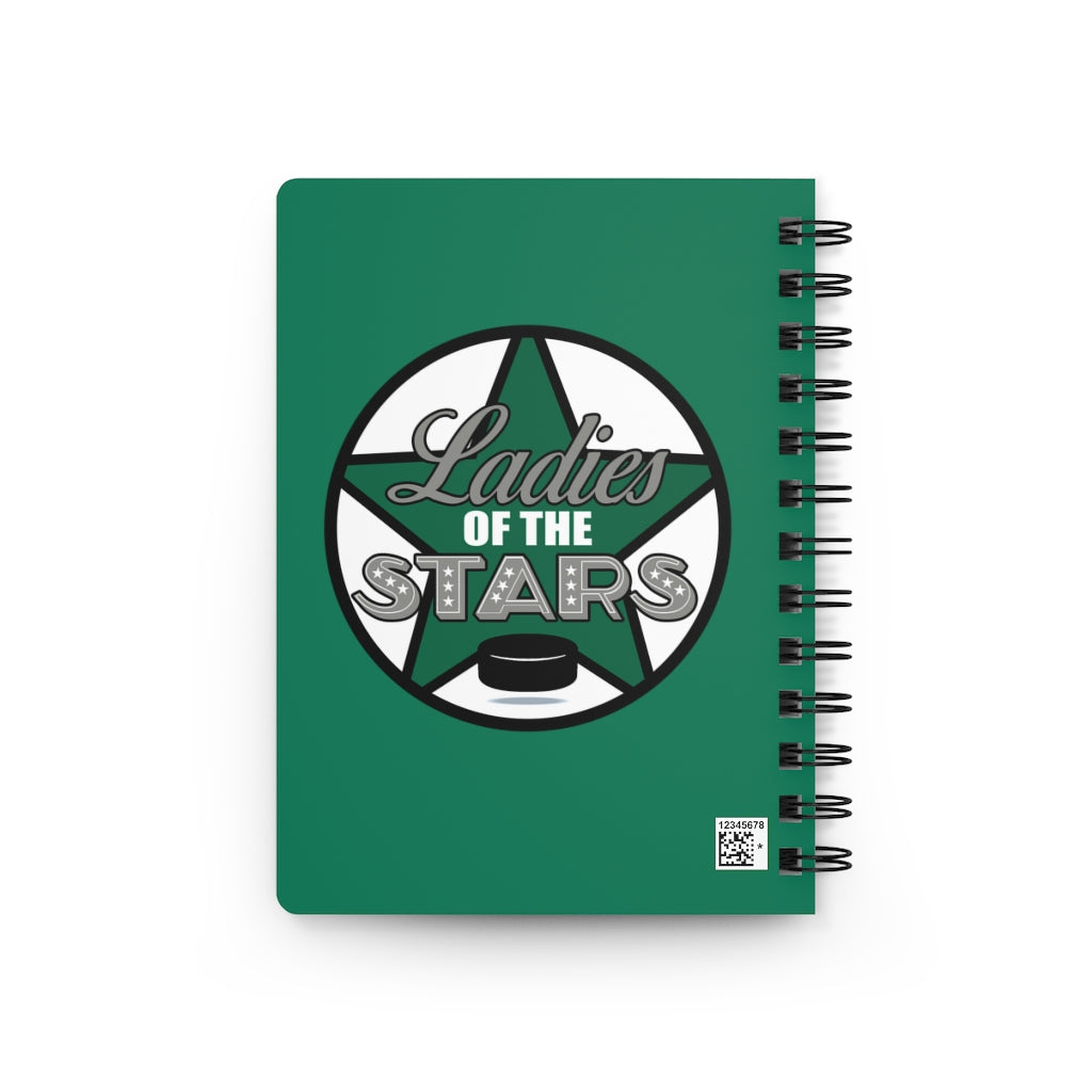 Ladies Of The Stars Spiral Bound Journal In Victory Green