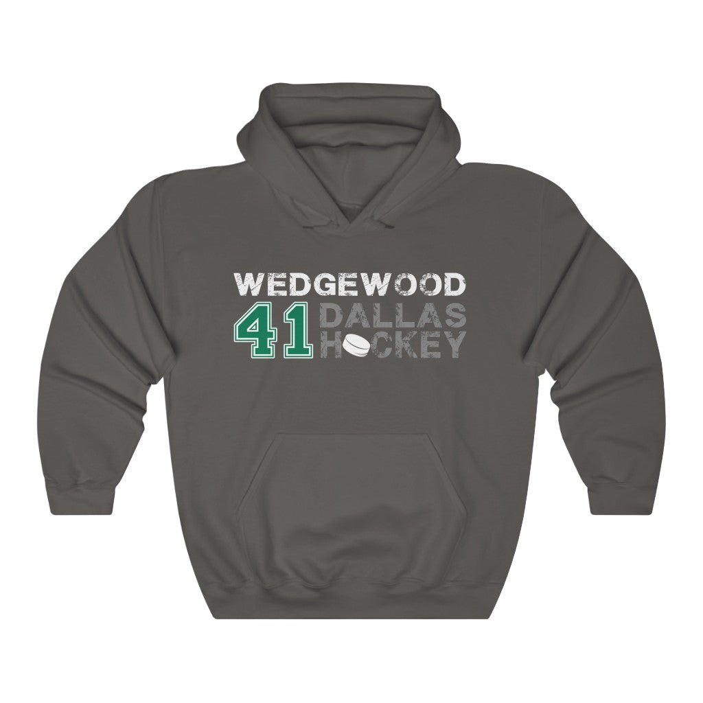 Wedgewood 41 Dallas Hockey Unisex Hooded Sweatshirt