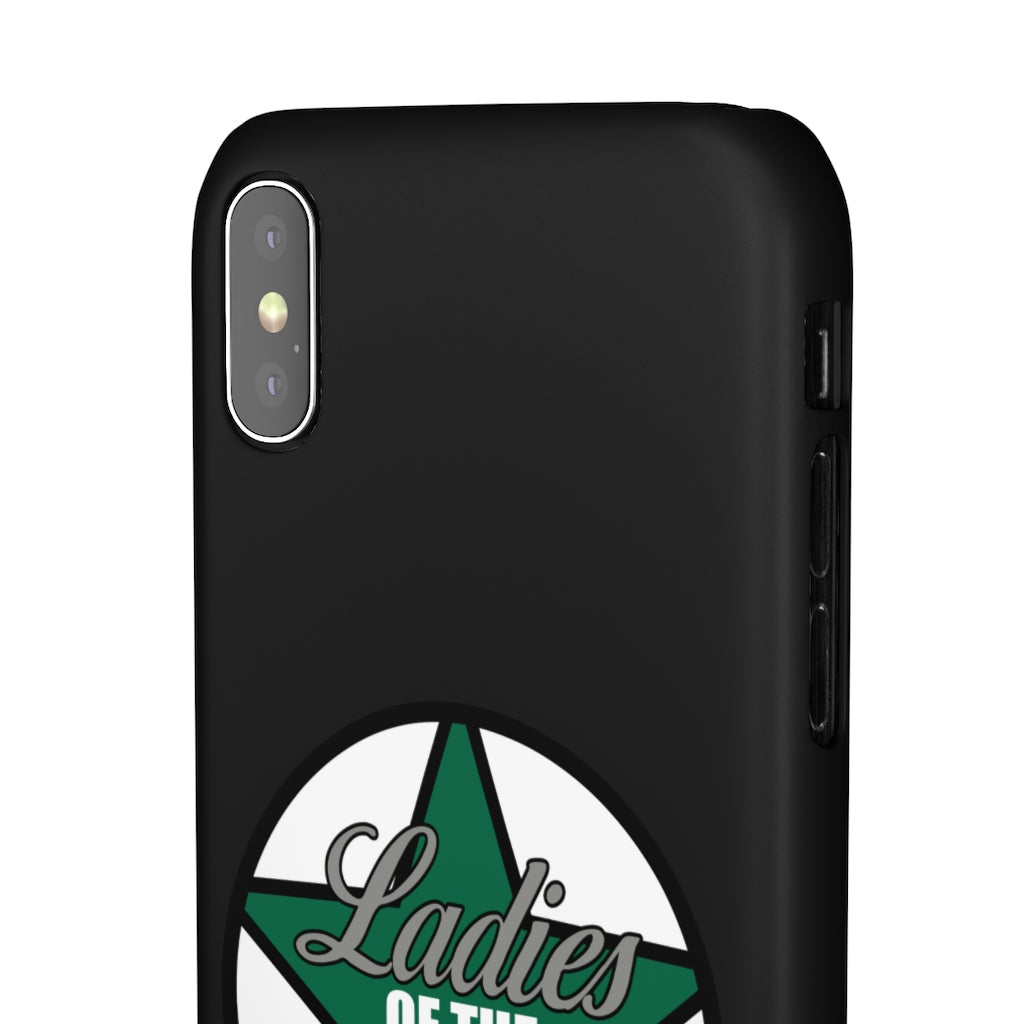 Ladies Of The Stars Snap Phone Cases In Black