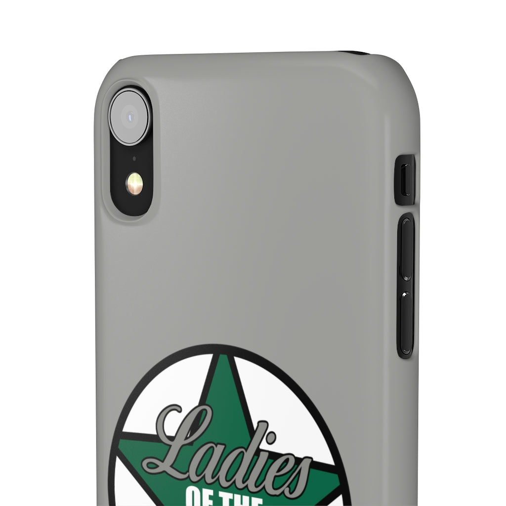 Ladies Of The Stars Snap Phone Cases In Silver