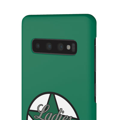 Ladies Of The Stars Snap Phone Cases In Victory Green