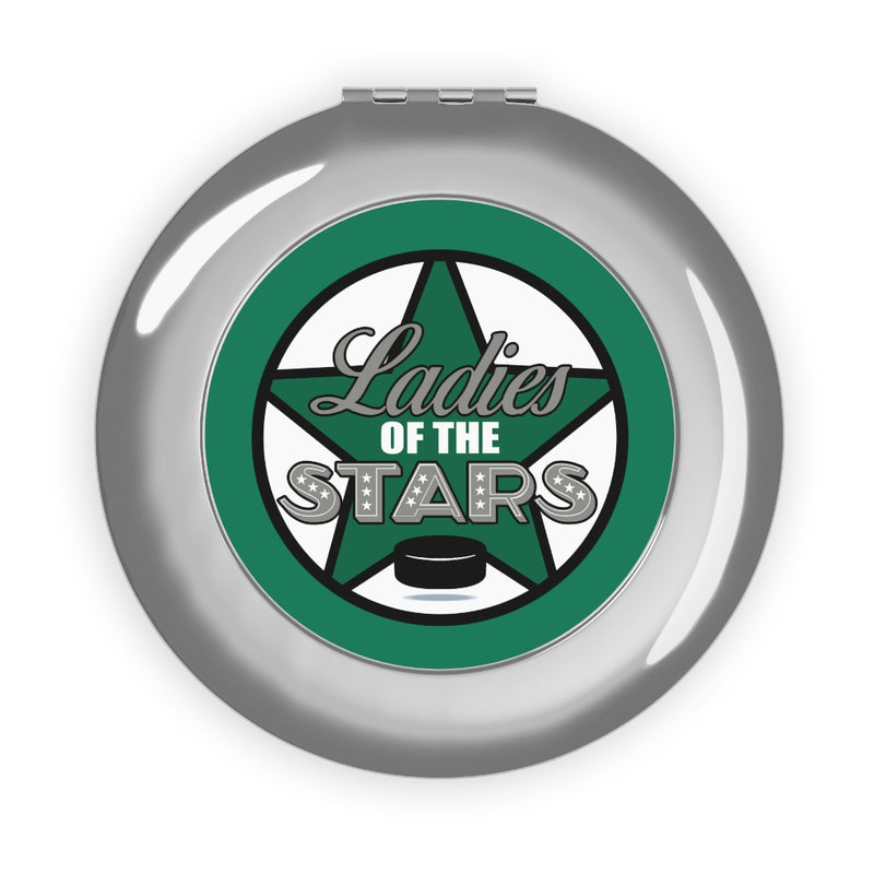 Ladies Of The Stars Compact Travel Mirror In Victory Green