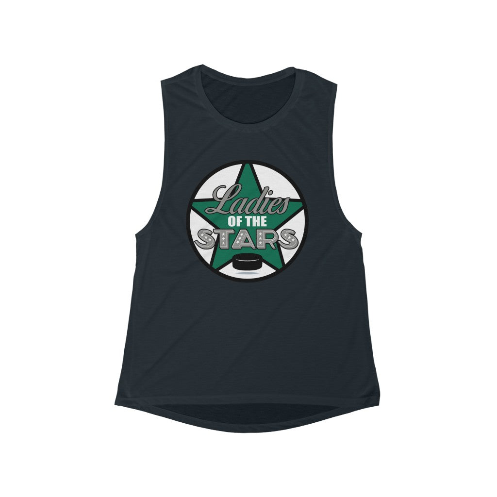 Ladies Of The Stars Flowy Scoop Muscle Tank