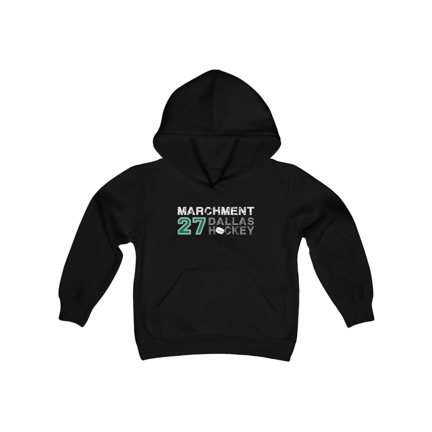 Marchment 27 Dallas Hockey Youth Hooded Sweatshirt