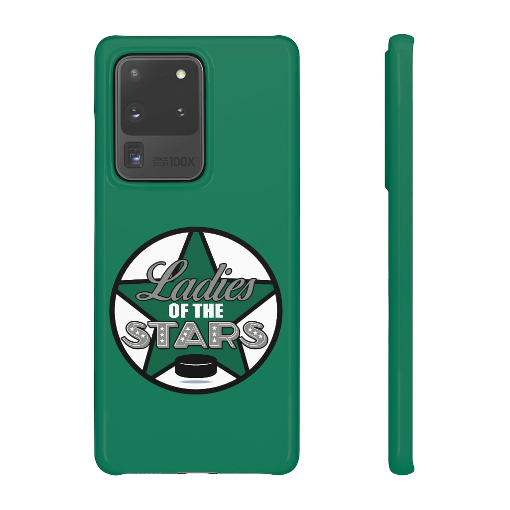 Ladies Of The Stars Snap Phone Cases In Victory Green