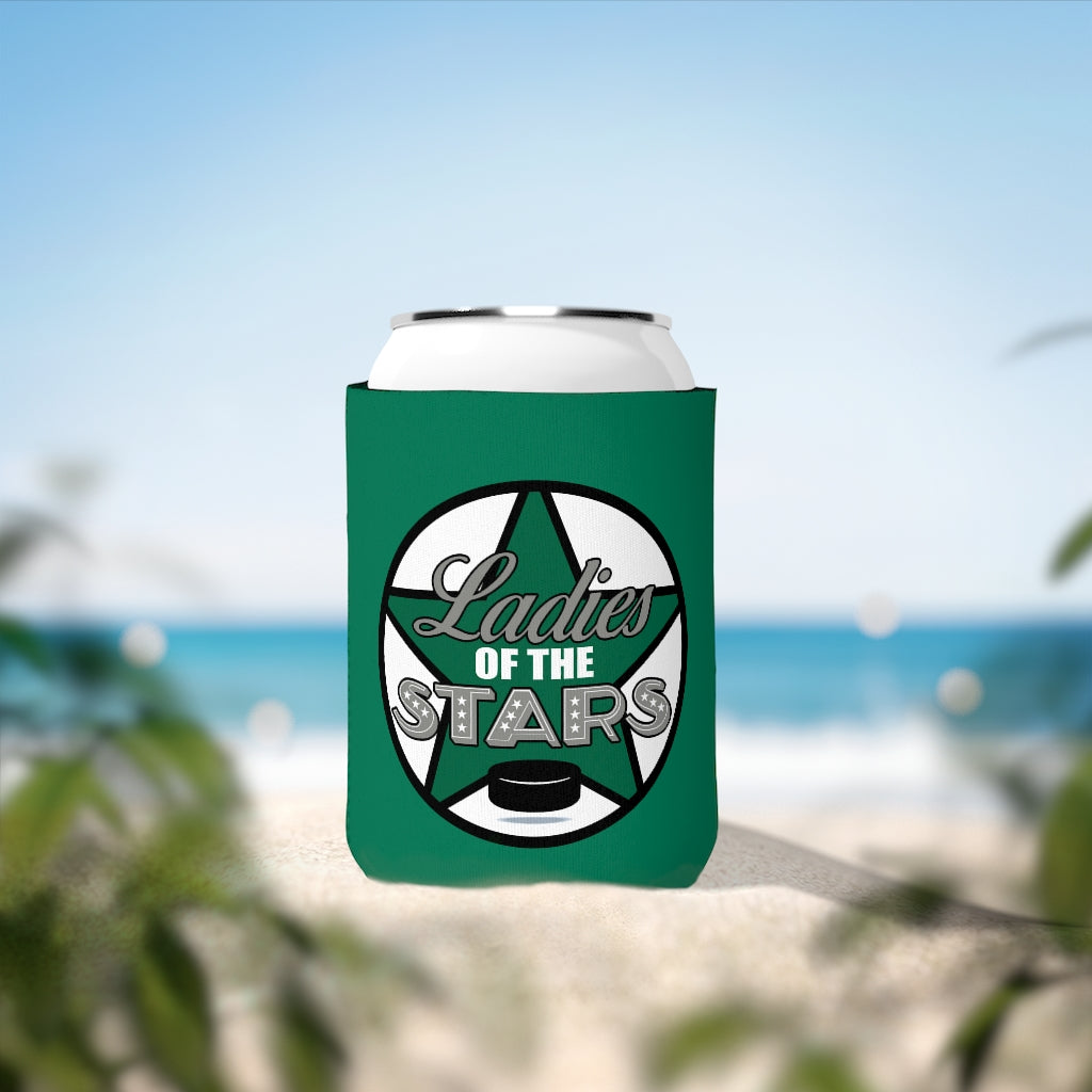 Ladies Of The Stars Can Cooler Sleeve In Victory Green, 12 oz.