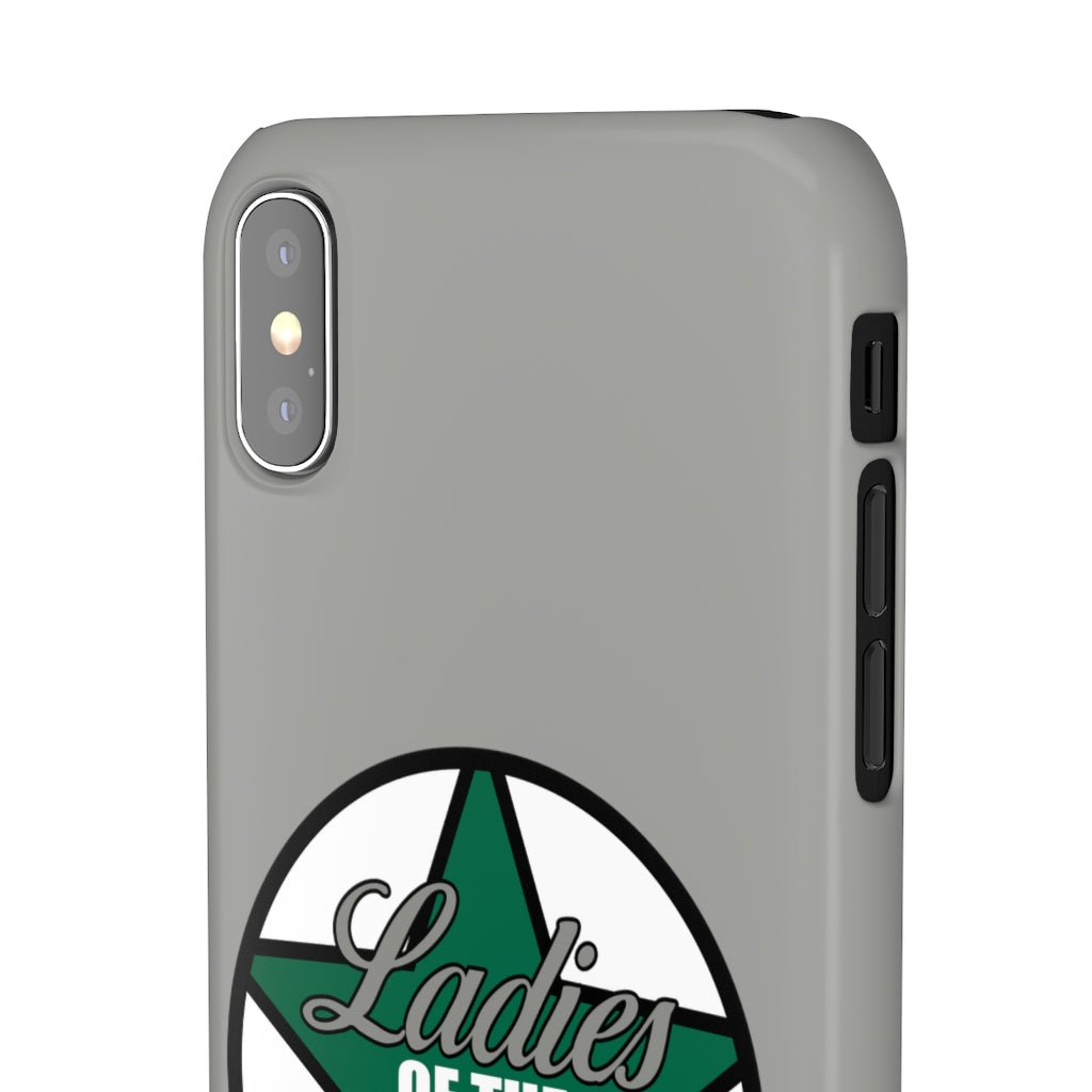 Ladies Of The Stars Snap Phone Cases In Silver