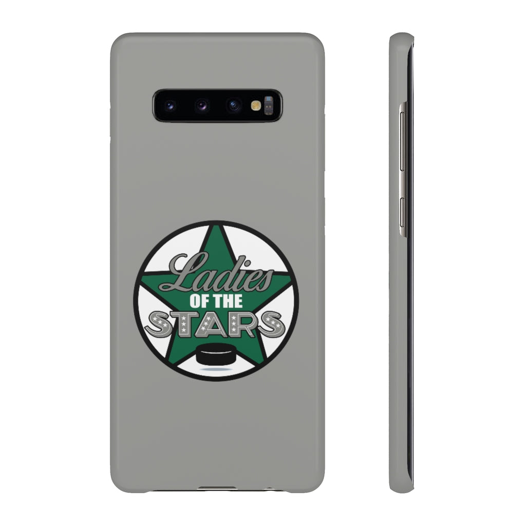 Ladies Of The Stars Snap Phone Cases In Silver