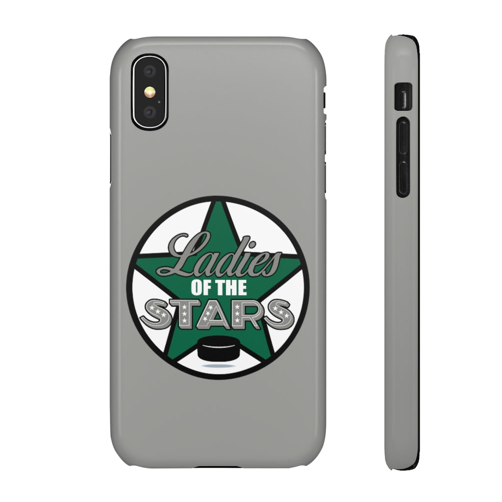 Ladies Of The Stars Snap Phone Cases In Silver