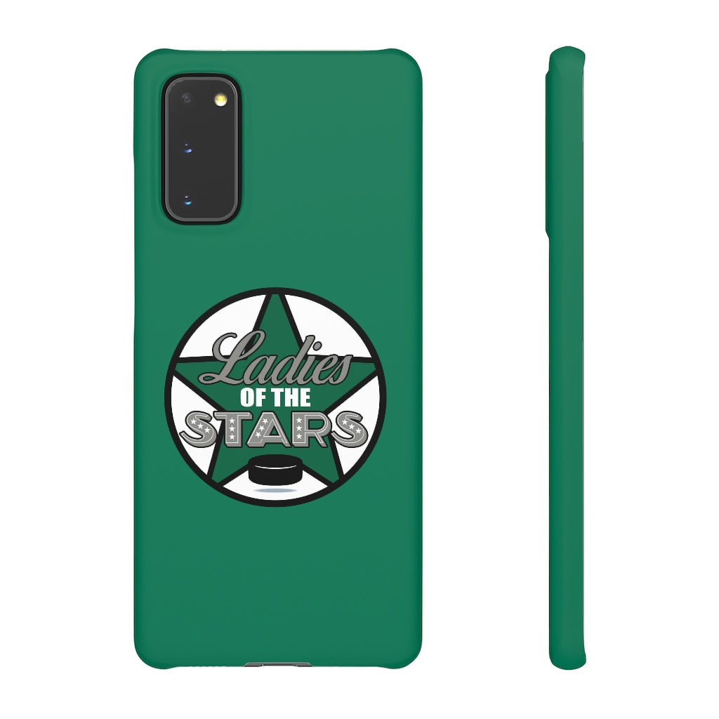 Ladies Of The Stars Snap Phone Cases In Victory Green