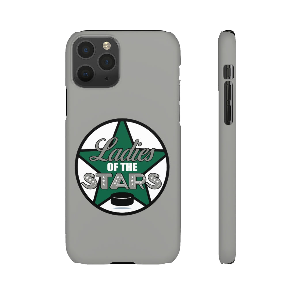 Ladies Of The Stars Snap Phone Cases In Silver