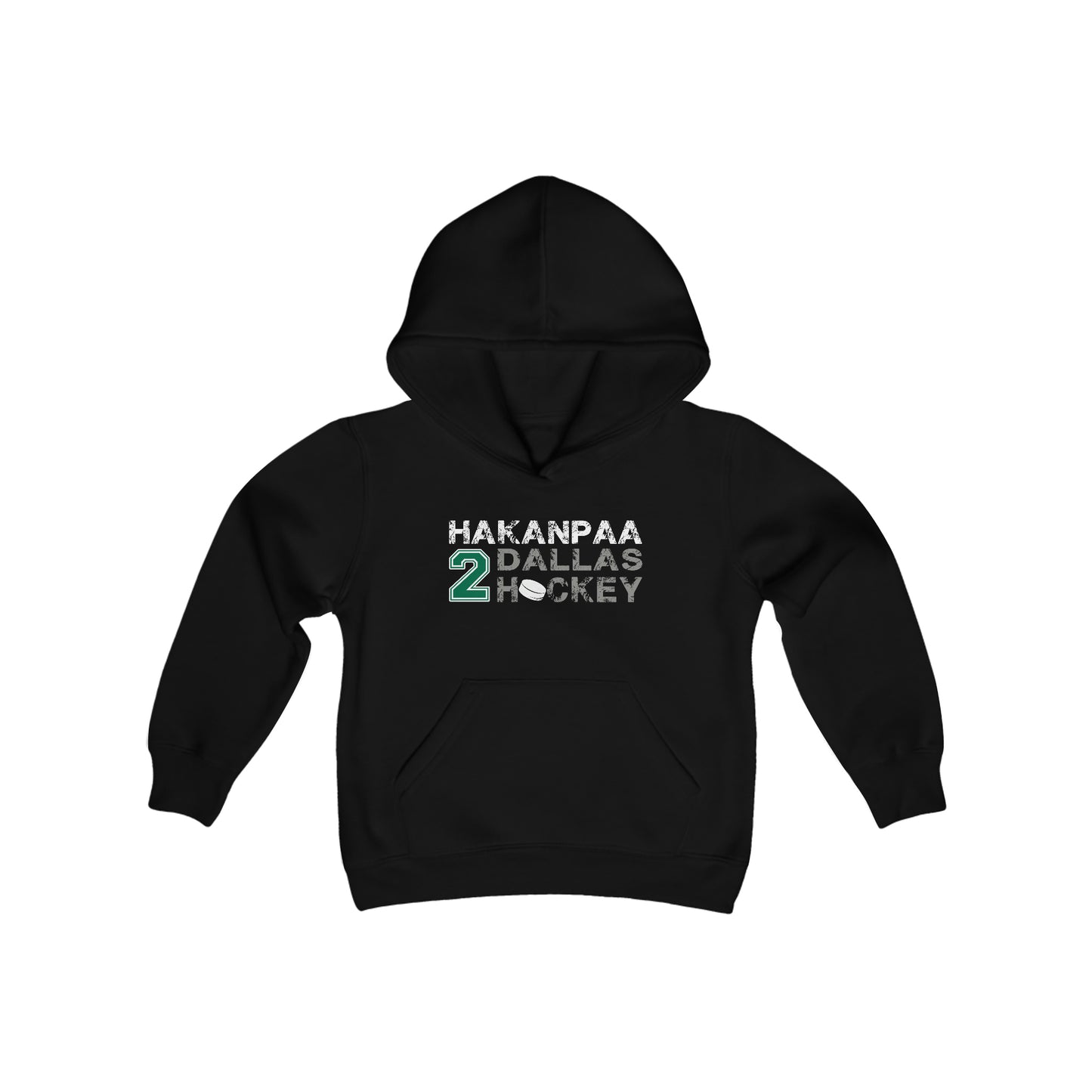 Hakanpaa 2 Dallas Hockey Youth Hooded Sweatshirt