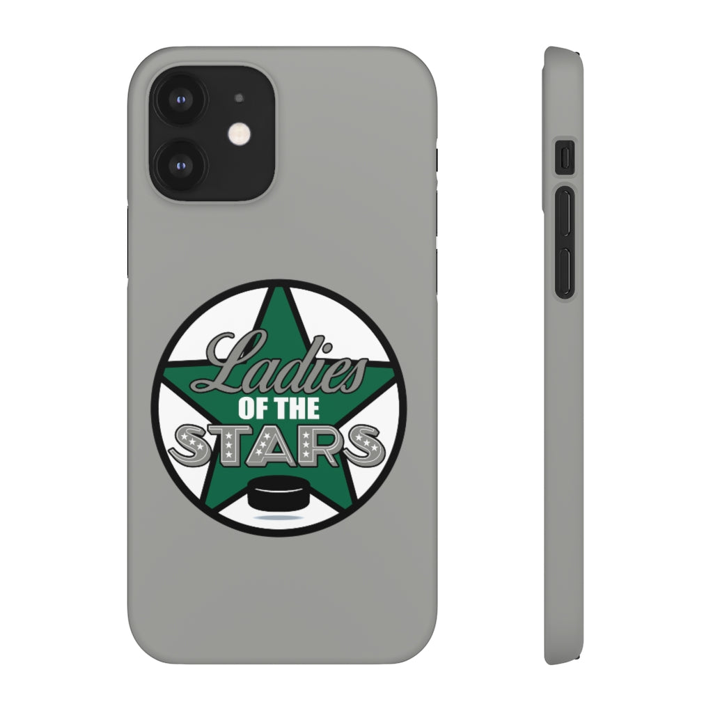 Ladies Of The Stars Snap Phone Cases In Silver