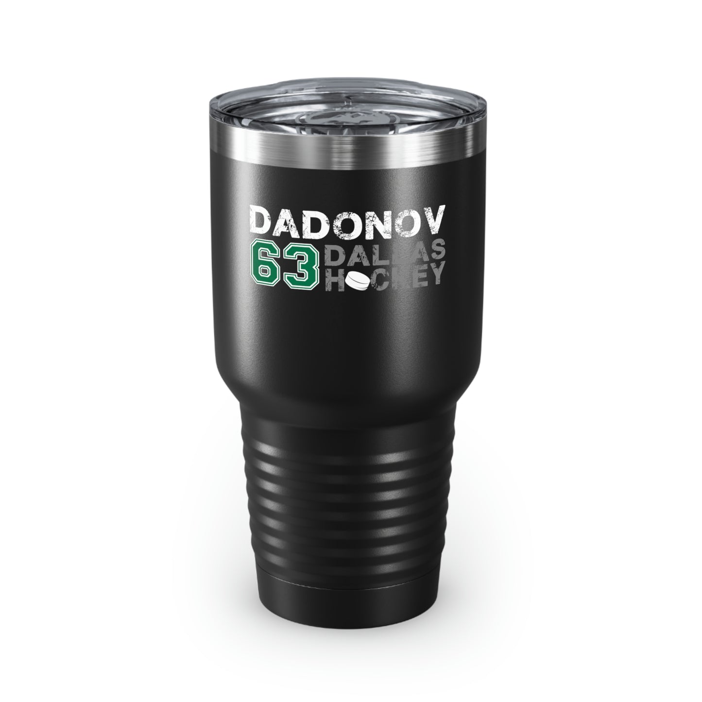 Dadonov 63 Dallas Hockey Ringneck Tumbler, 30 oz