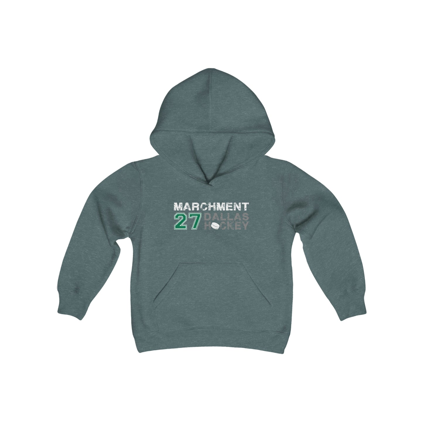 Marchment 27 Dallas Hockey Youth Hooded Sweatshirt