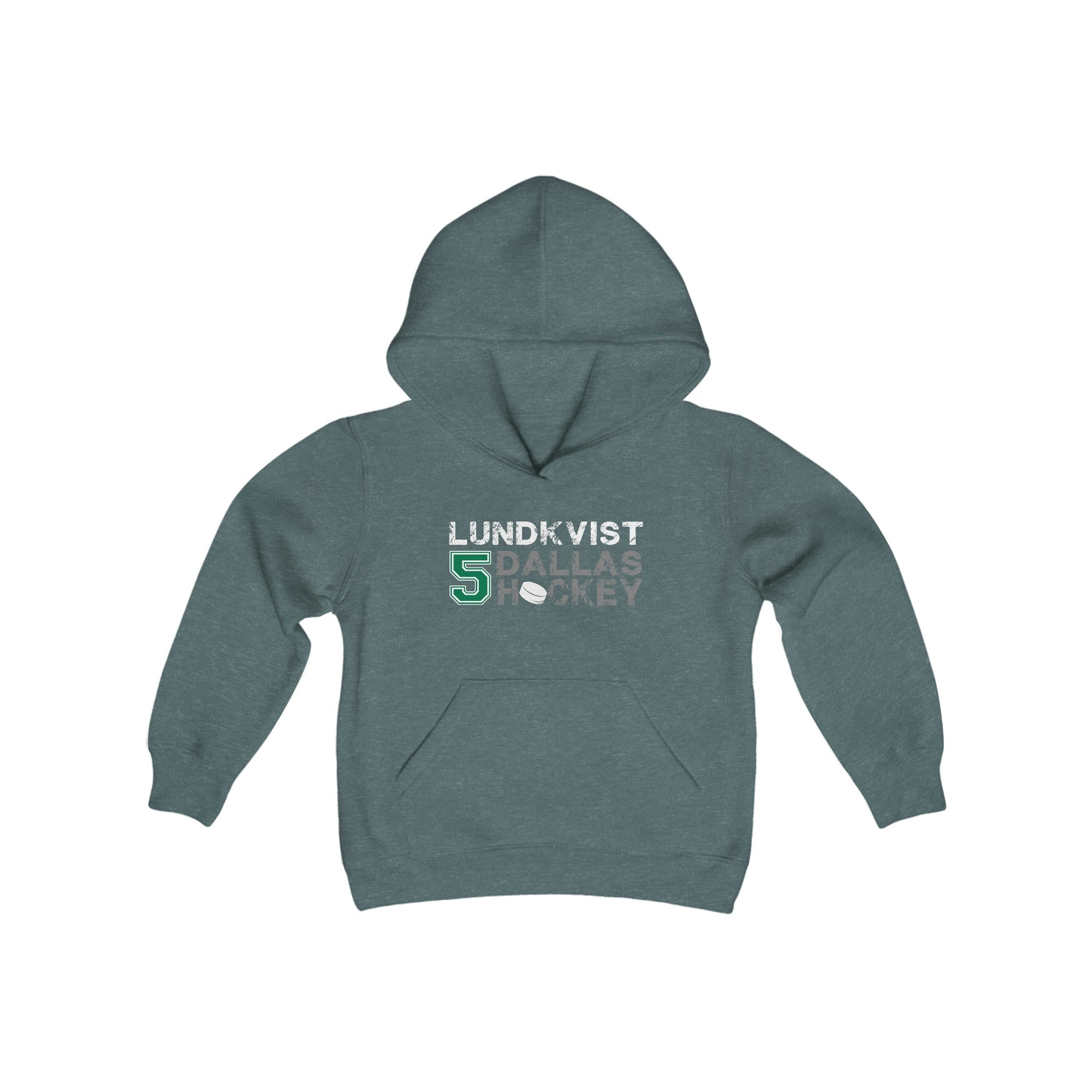 Lundkvist 5 Dallas Hockey Youth Hooded Sweatshirt