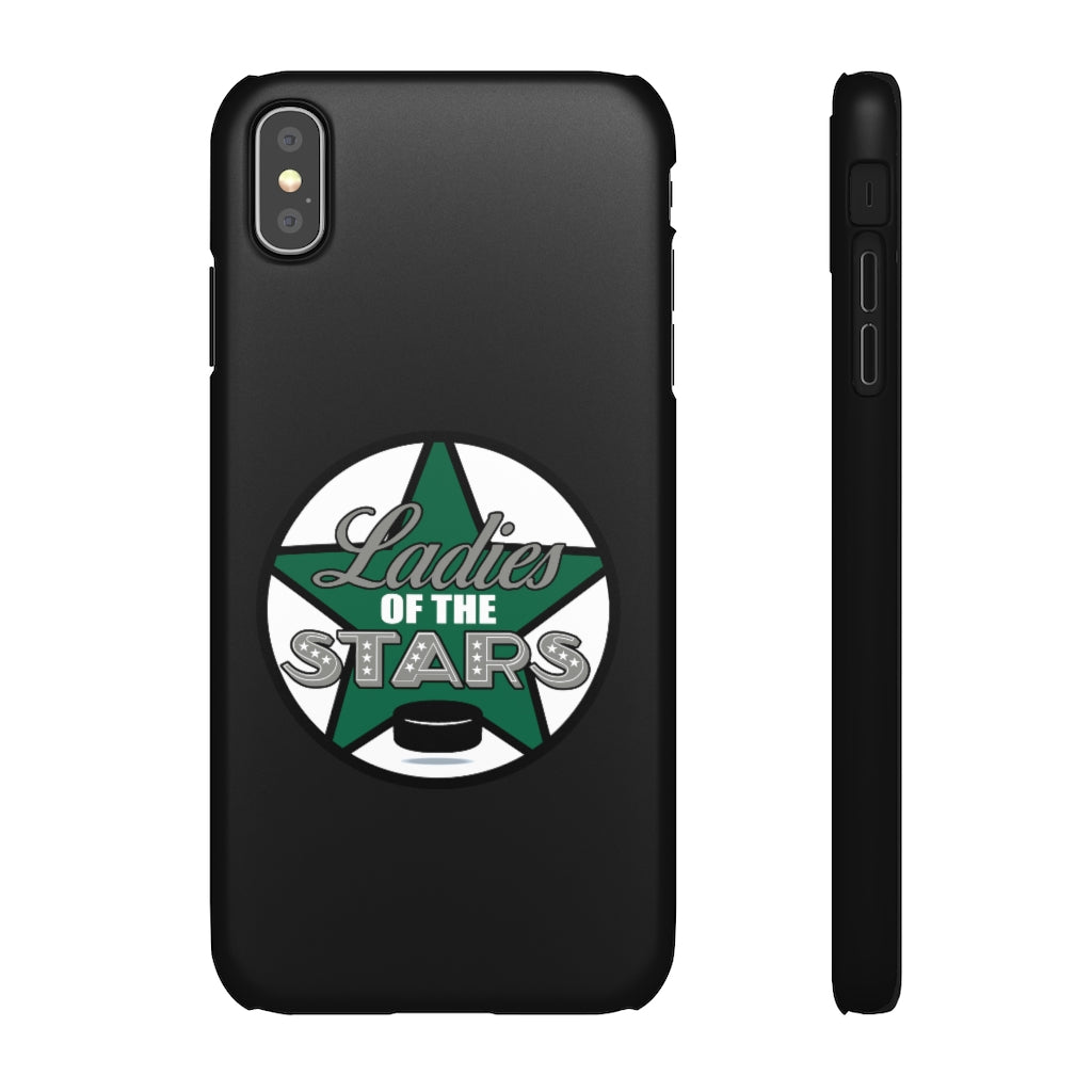 Ladies Of The Stars Snap Phone Cases In Black