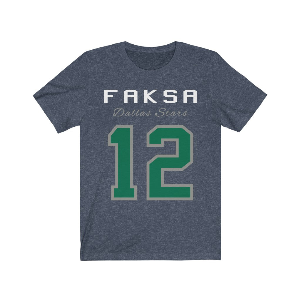 Faksa 12 Dallas Hockey Unisex Jersey Tee