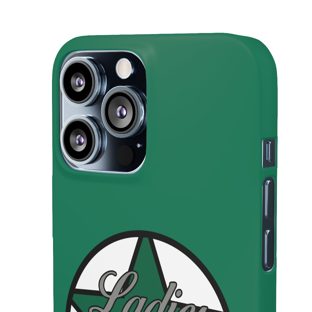 Ladies Of The Stars Snap Phone Cases In Victory Green