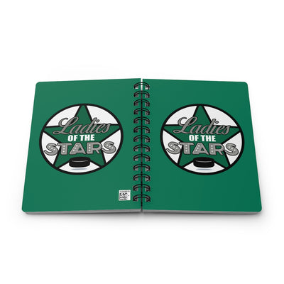 Ladies Of The Stars Spiral Bound Journal In Victory Green